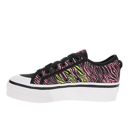 Nizza Zebra Print Platform Sneakers