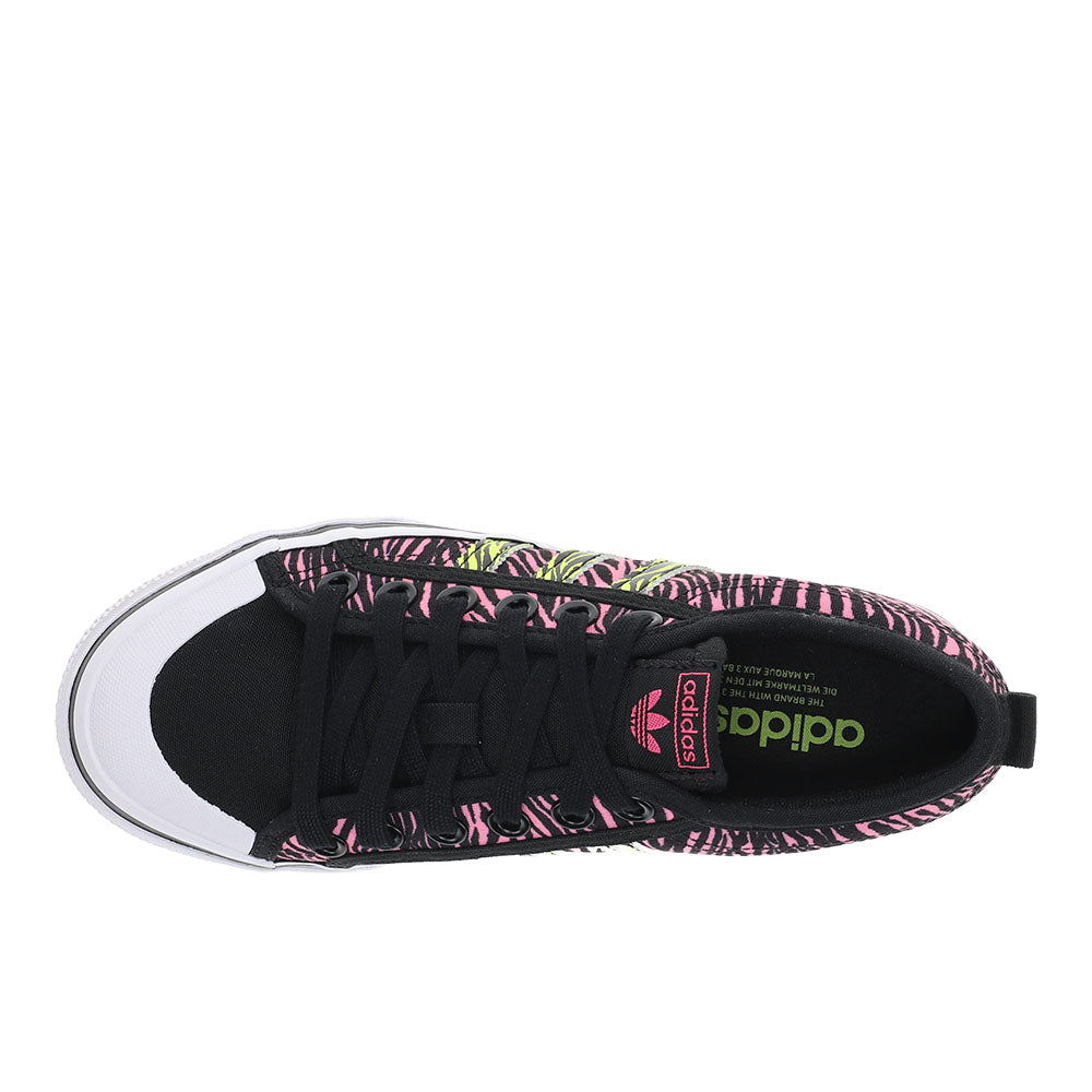 Nizza Zebra Print Platform Sneakers