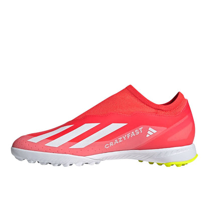 X Crazyfast League Laceless Turf Soccer Shoes