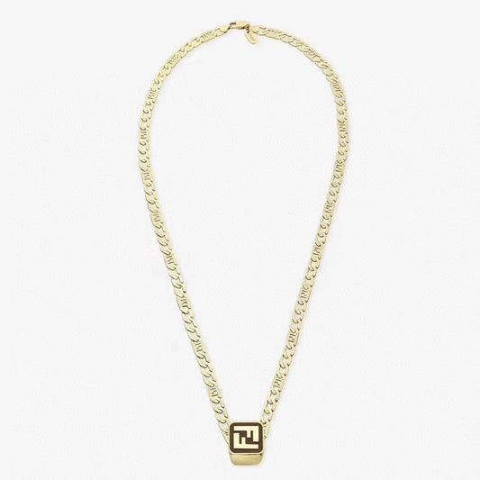 FOREVER FF GOLD NECKLACE