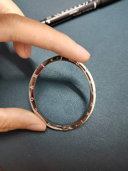Bvlgari White Gold Bracelet