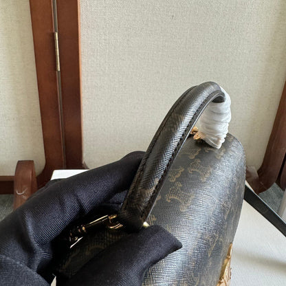Celine 2026 Nino Teen 20.5cm Black Brown Calfskin