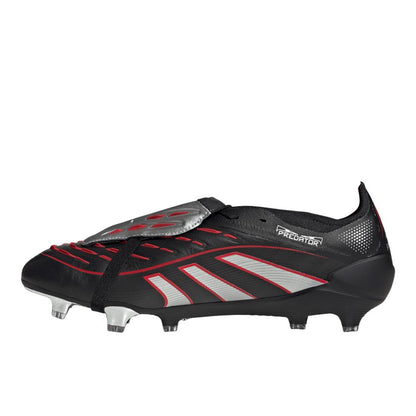 Predator Elite Obsidian Strike Fold-Over Tongue Firm Ground Soccer Cleats