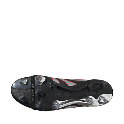 Predator Elite Obsidian Strike Fold-Over Tongue Firm Ground Soccer Cleats