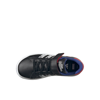 Grand Court Spider-Man Slip On Sneakers (Youth)