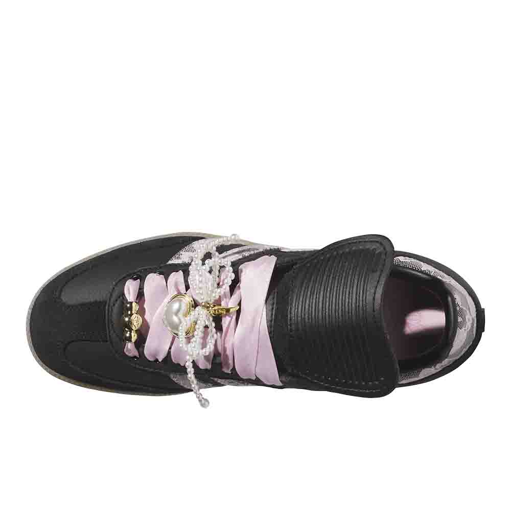 Samba Long Tongue Lace Up Sneakers
