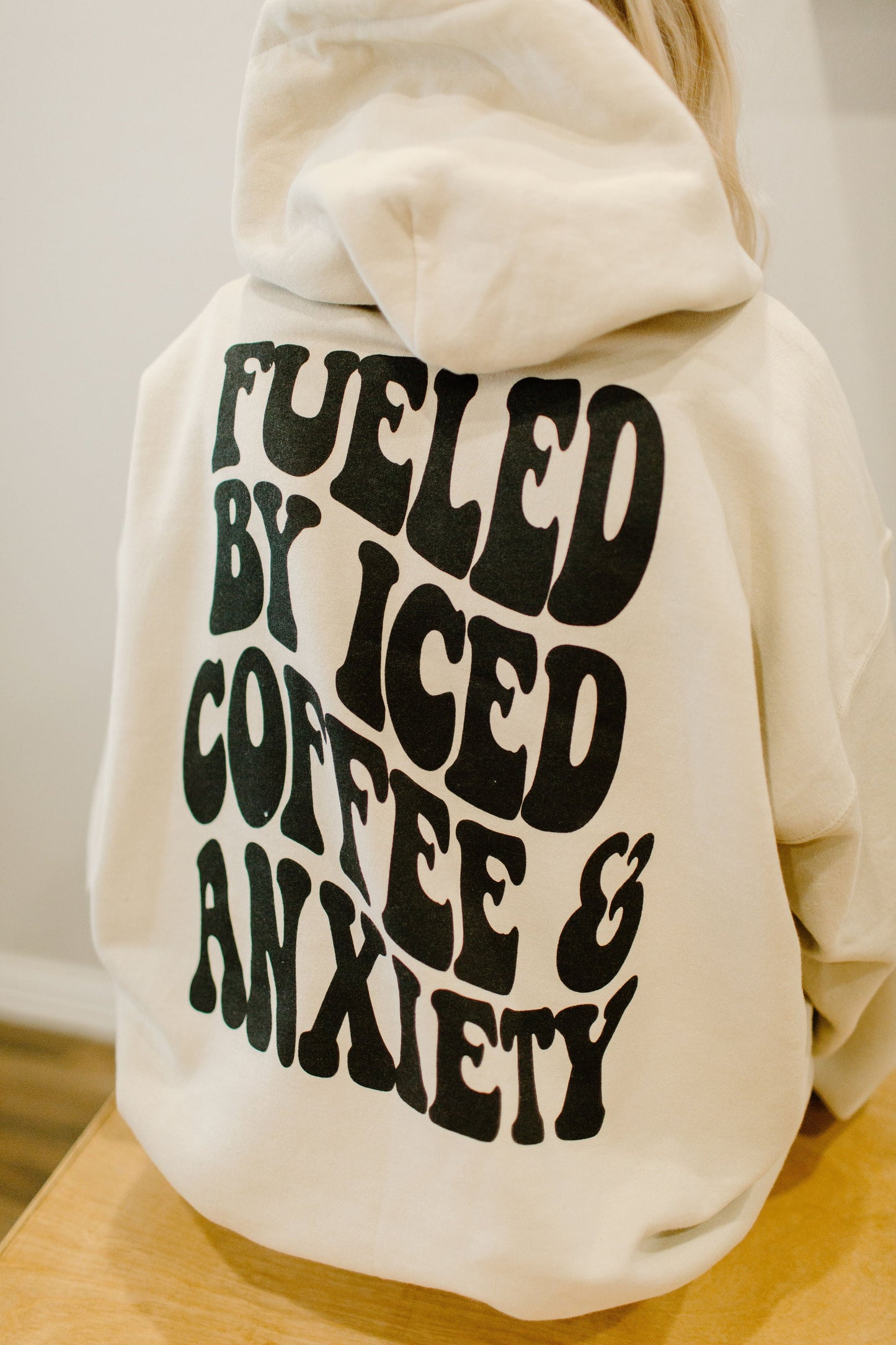 Fueled by iced coffee and anxiety Graphic Tee or Sweatshirt