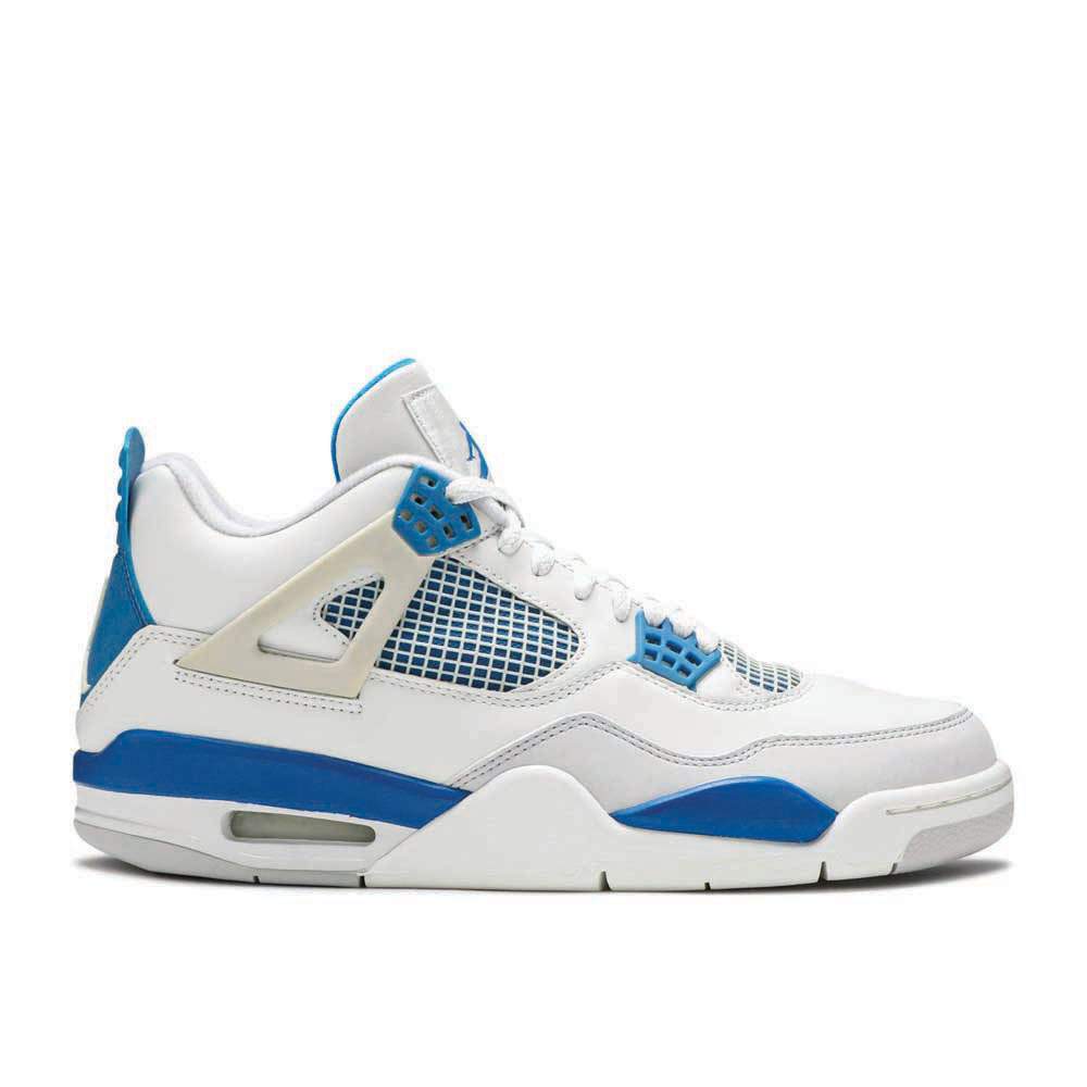 Air Jordan 4 Retro ‘Military Blue’ 2006 Revered Footwear Sneakers - Authentic