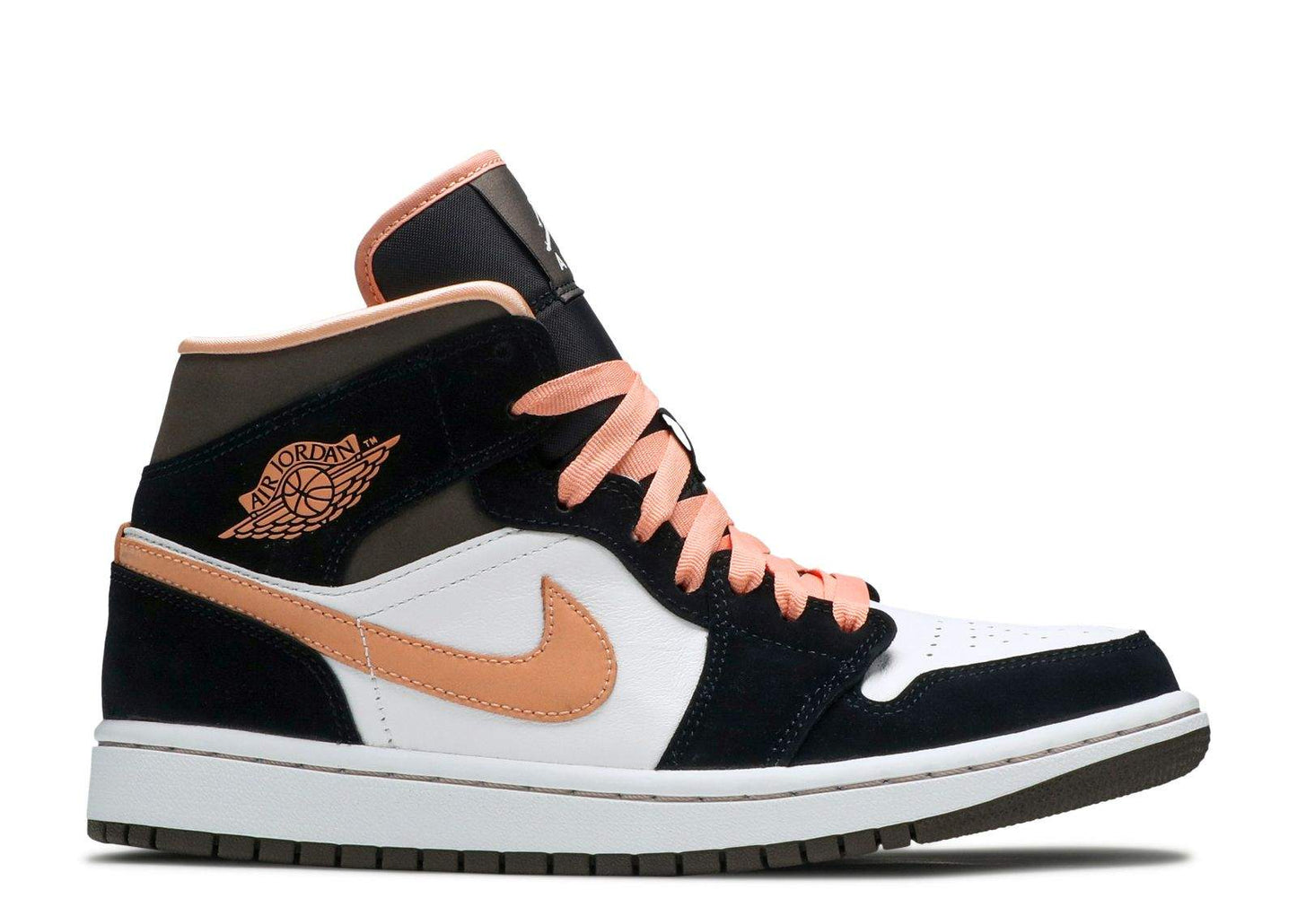 Air Jordan 1 Mid SE ‘Peach Mocha’ Unfading Sneaker Sneakers - Court Icon