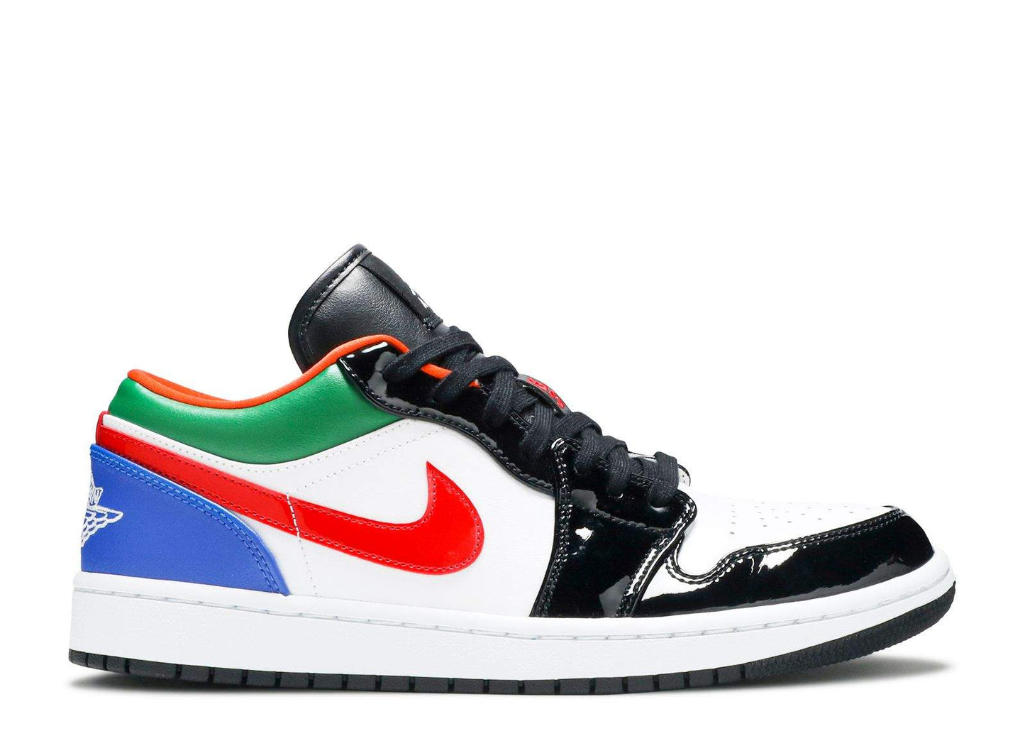 Air Jordan 1 Low ‘Multi-Color’ Revered Footwear Sneakers - Court Classic