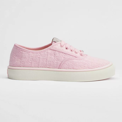 Dior Saltwind Sneaker Pink White Fabric Leather