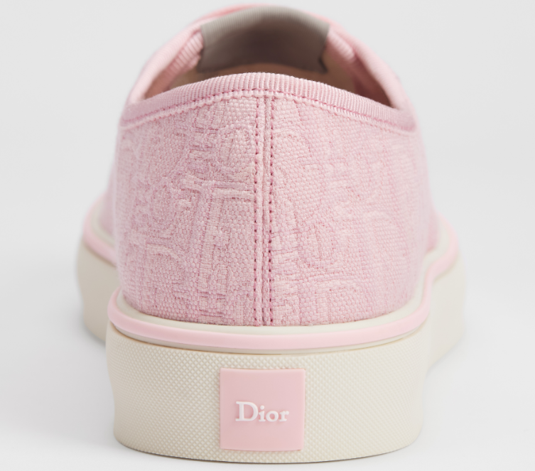 Dior Saltwind Sneaker Pink White Fabric Leather