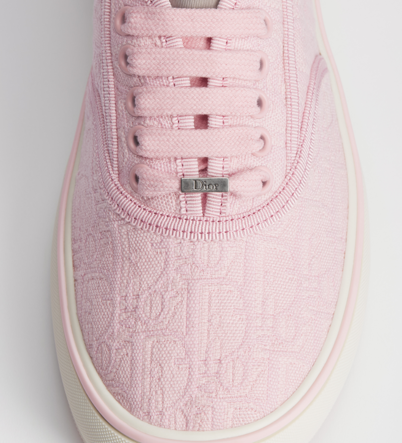 Dior Saltwind Sneaker Pink White Fabric Leather
