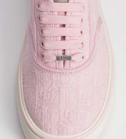 Dior Saltwind Sneaker Pink White Fabric Leather