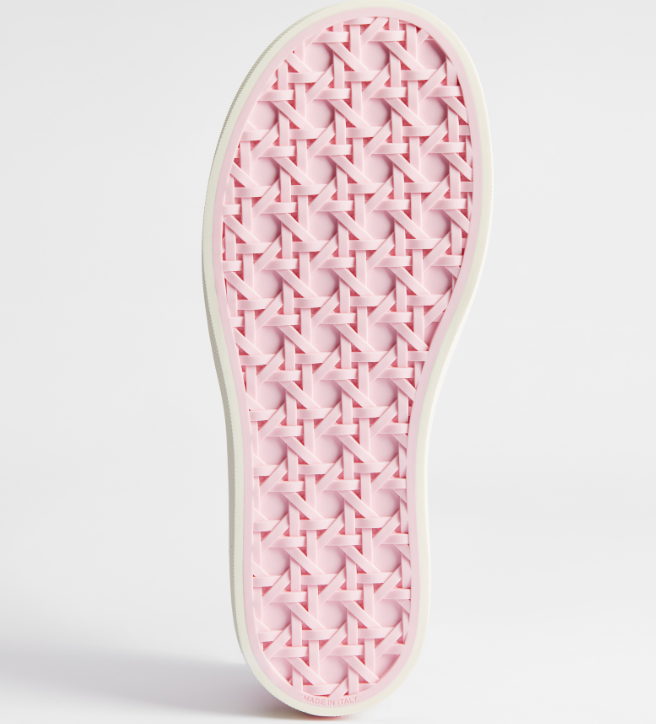 Dior Saltwind Sneaker Pink White Fabric Leather