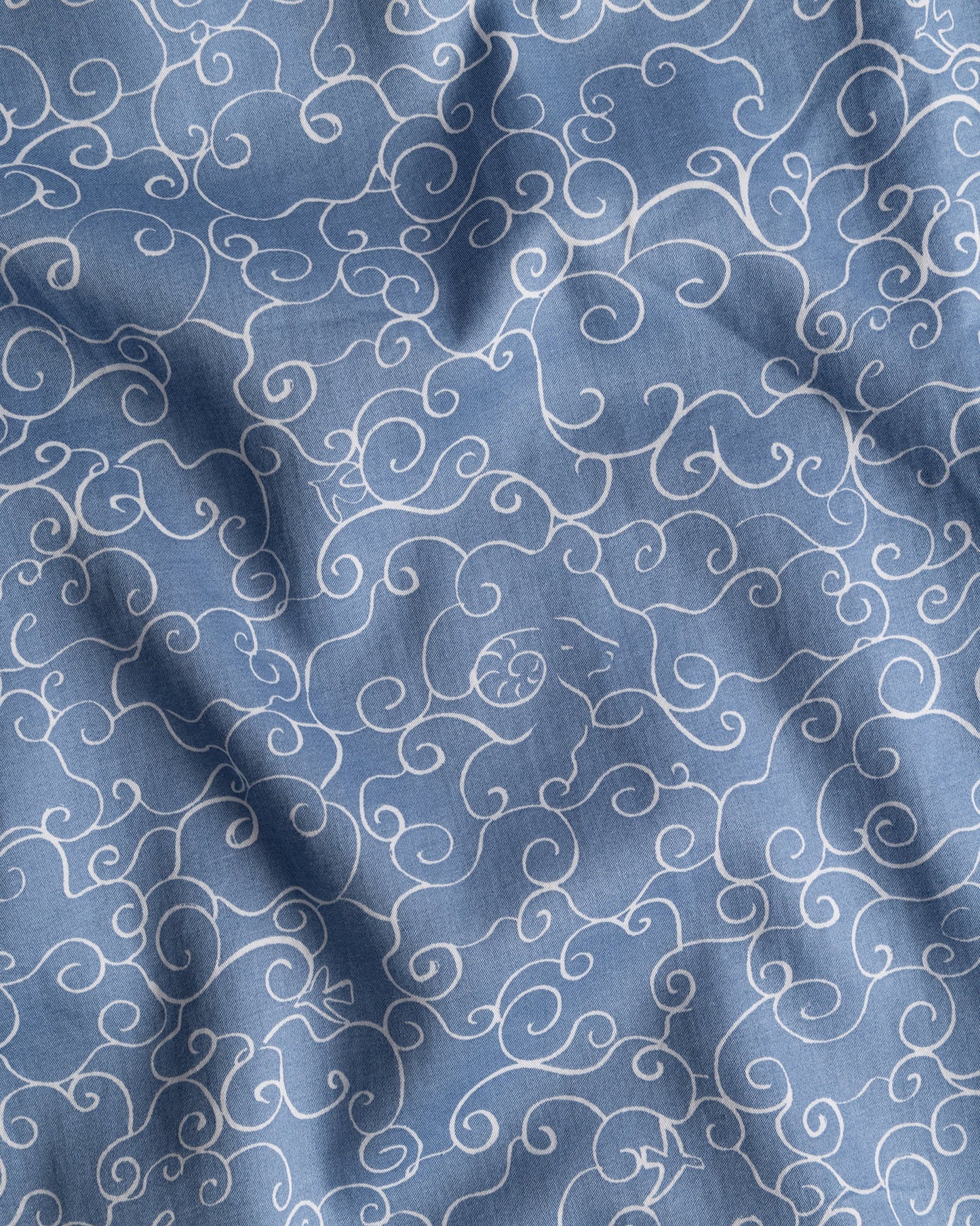 Organic Cotton Blue Pyjama Set, Sky Ramble