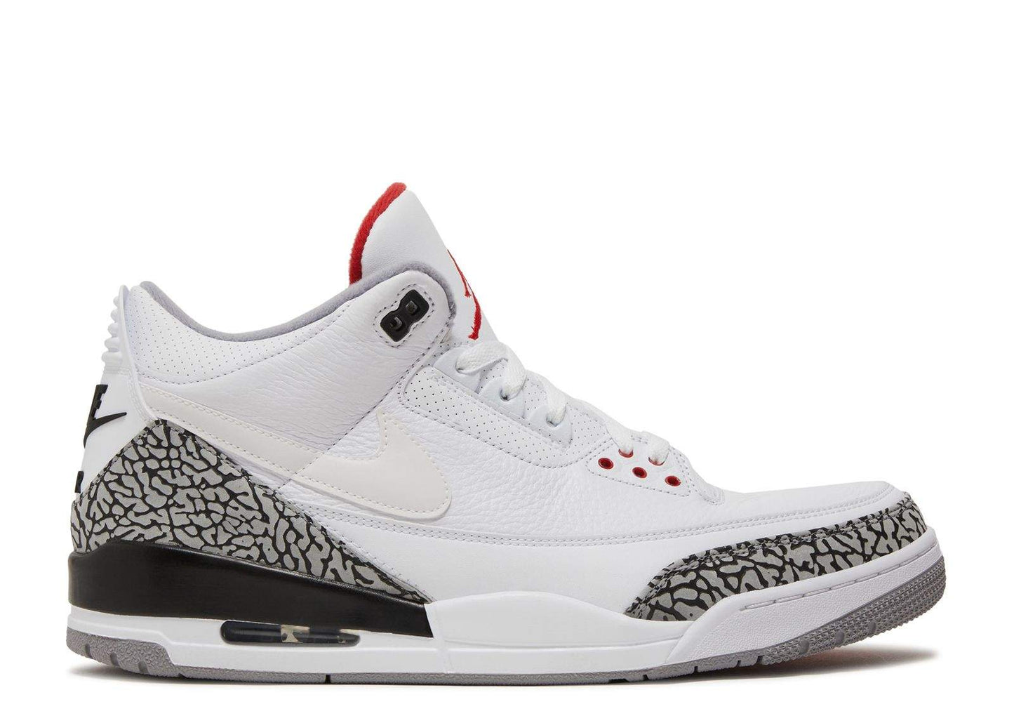 Air Jordan 3 Retro JTH NRG ‘White Cement’ Unfading Sneaker Sneakers - Vintage...