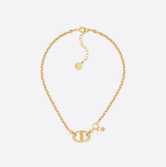 CD NAVY NECKLACE