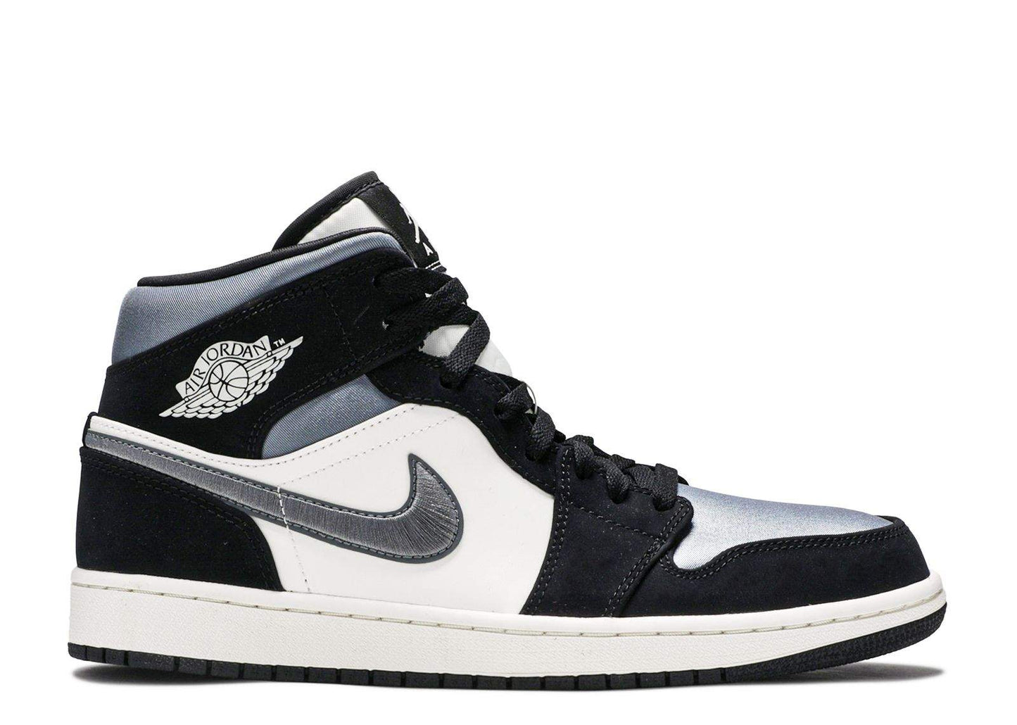 Air Jordan 1 Mid SE ‘Satin Smoke Grey’ Revered Footwear Sneakers - Collector'...