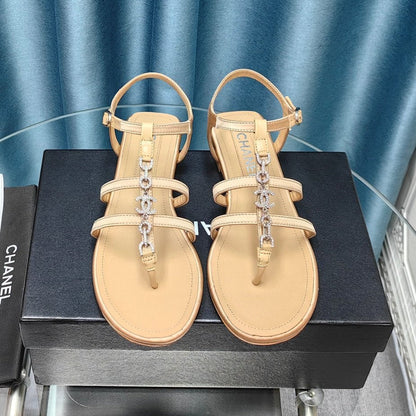 Chanel 2026 Strappy Sandal Lambskin 712318