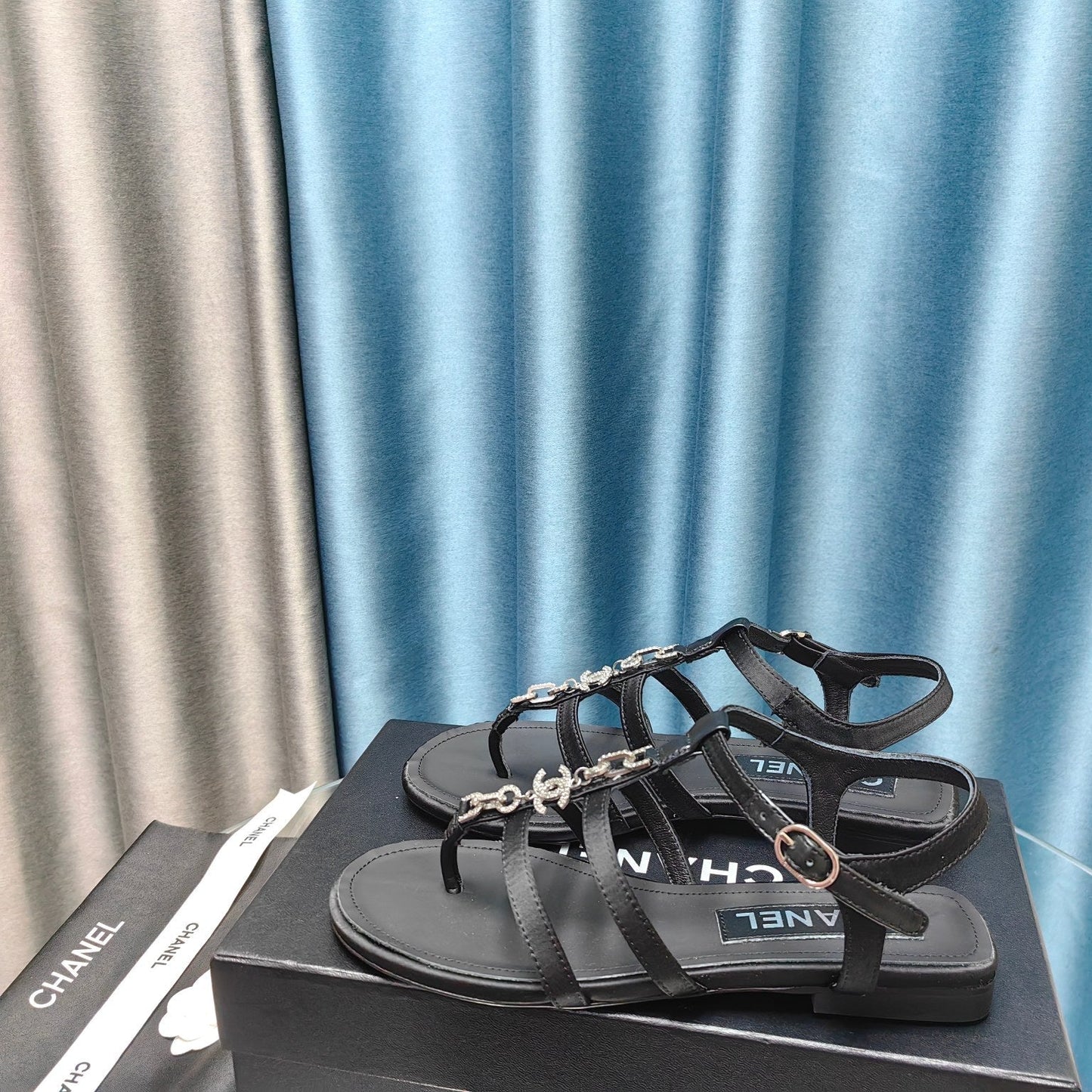 Chanel 2026 Strappy Sandal Lambskin 712318