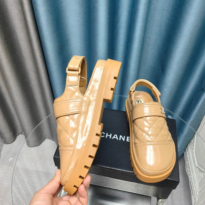Chanel 2026 Chunky Dad Sandal Sheepskin 711756