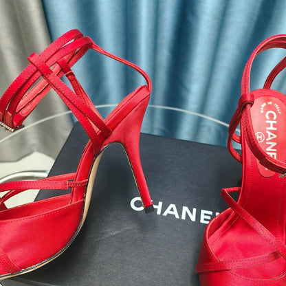 Chanel 2026 High Heel Sheepskin 710893