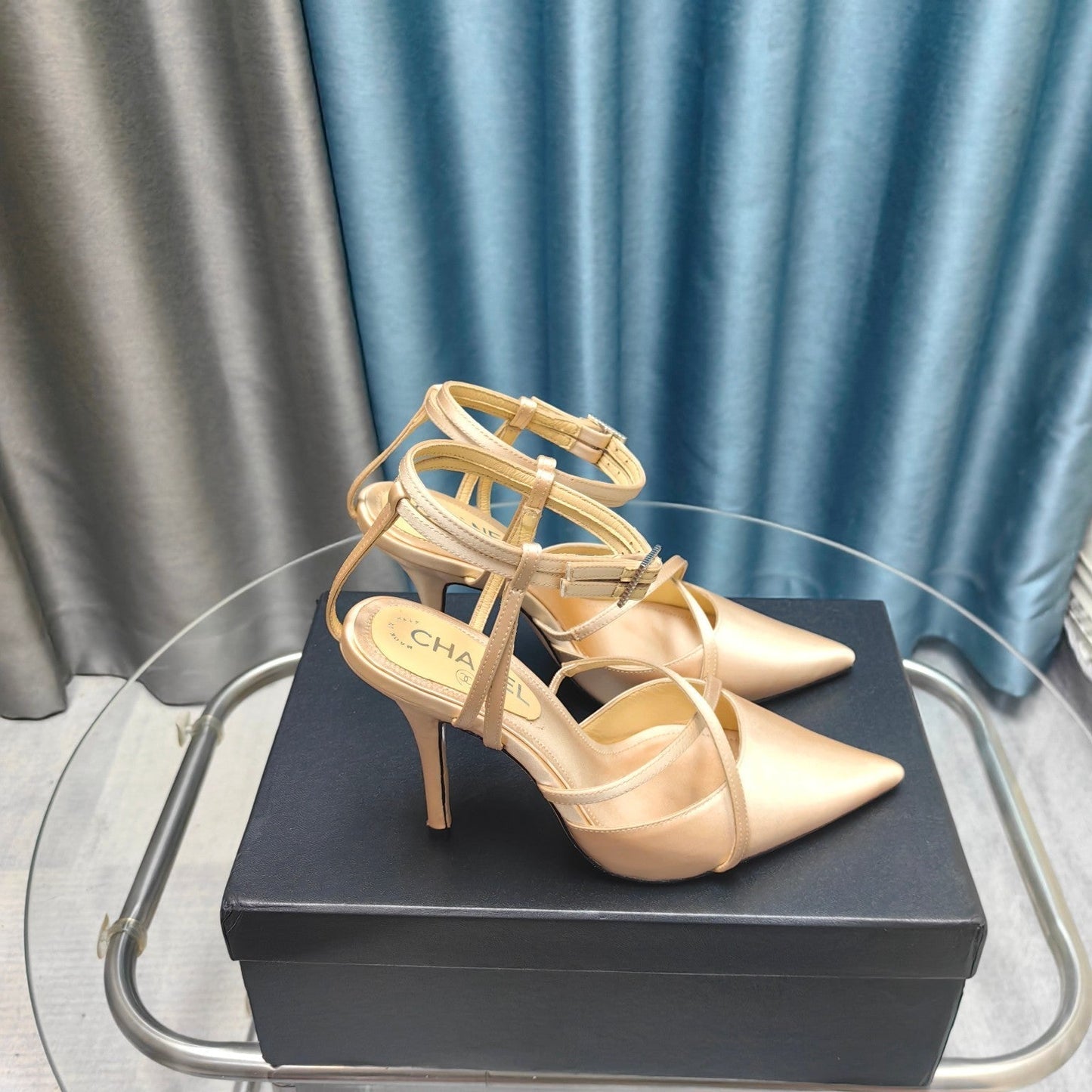 Chanel 2026 High Heel Sheepskin 710893