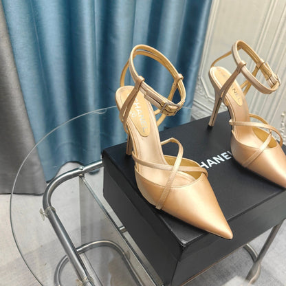 Chanel 2026 High Heel Sheepskin 710893