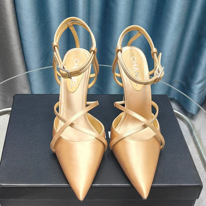 Chanel 2026 High Heel Sheepskin 710893