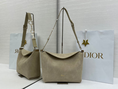 Dior 2026 Diorly Bag 28cm Suede Calfskin