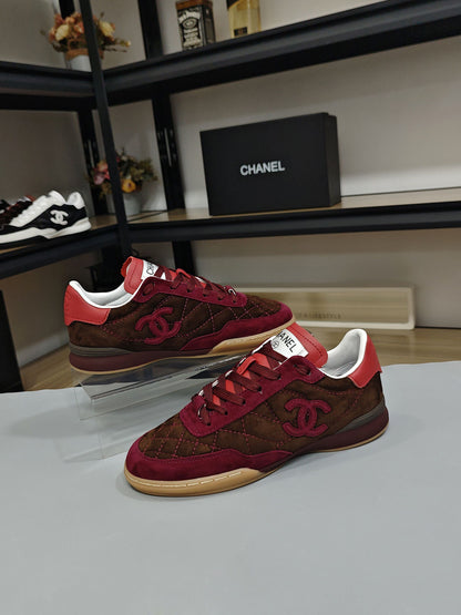 Chanel 2026 German Training Shoes Sheepskin Calfskin Leather 833319