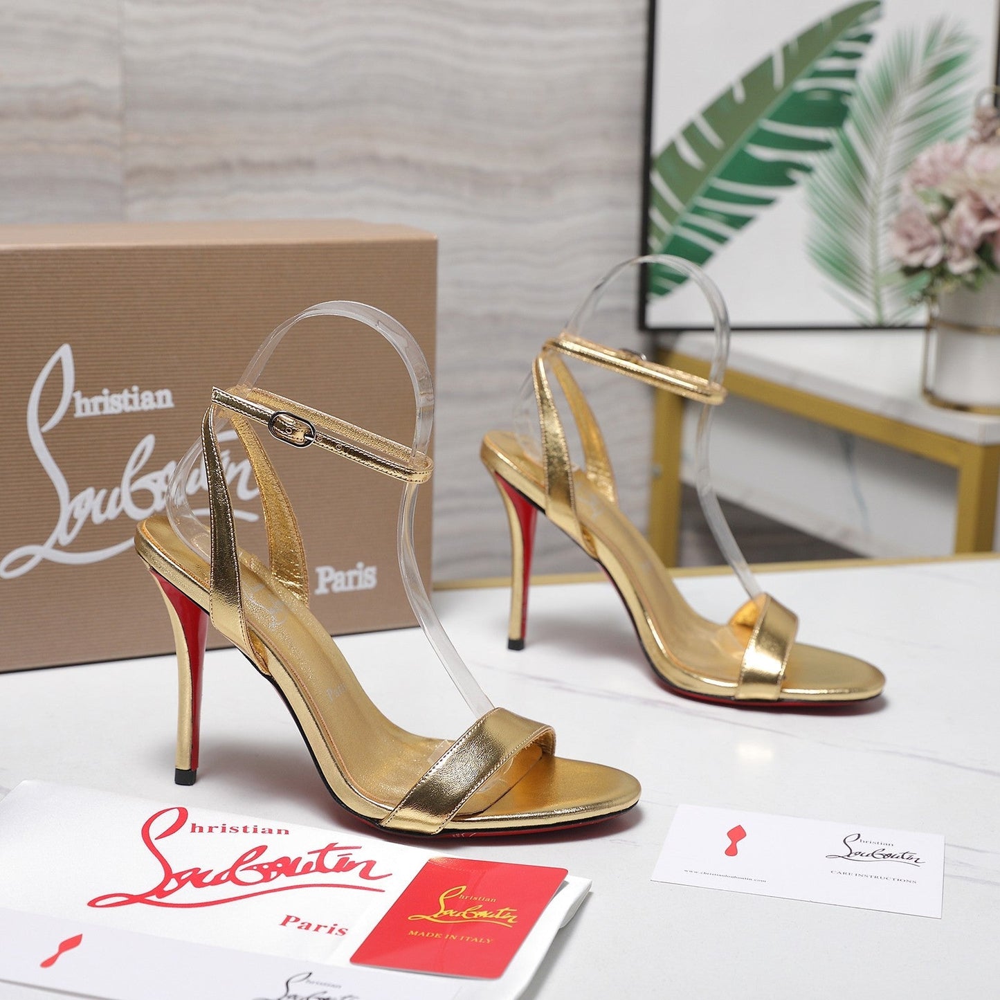 CL Mis Z 100mm Sandal Patent Leather 863982