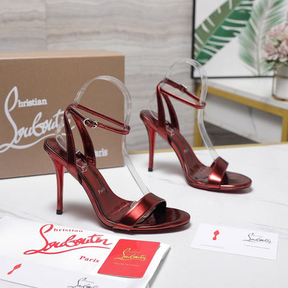 CL Mis Z 100mm Sandal Patent Leather 863982