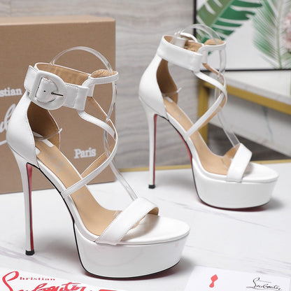 CL Platform Sandal Patent Leather 864014
