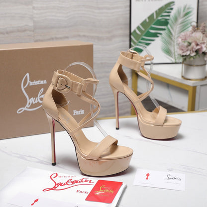 CL Platform Sandal Patent Leather 864014
