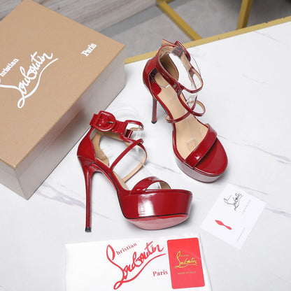 CL Platform Sandal Patent Leather 864014