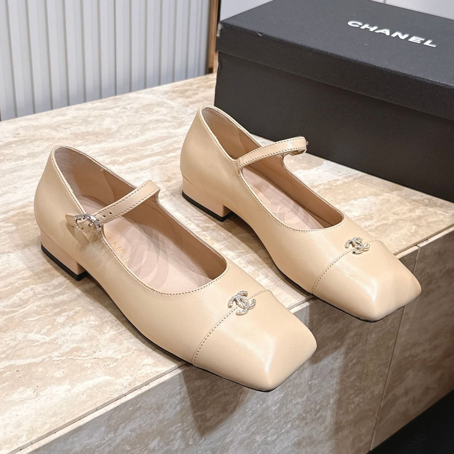 Chanel 2026 Ballet Flat 25mm Suede Calfskin 899012