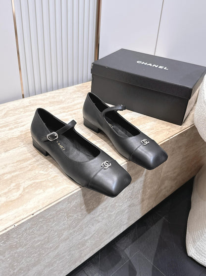 Chanel 2026 Ballet Flat 25mm Suede Calfskin 899012