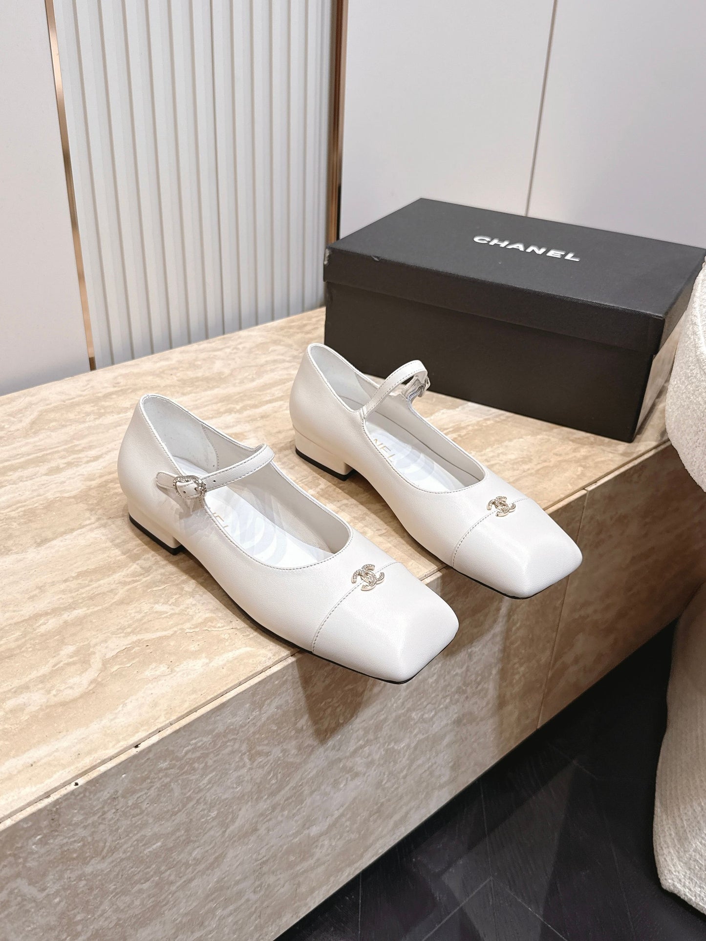 Chanel 2026 Ballet Flat 25mm Suede Calfskin 899012