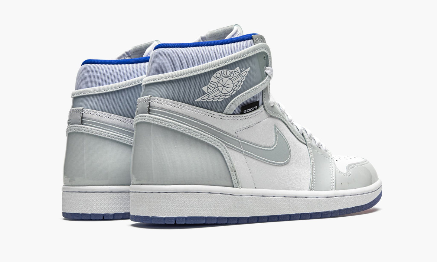 Air Jordan 1 High Zoom Racer Blue Sneakers - Limited Edition