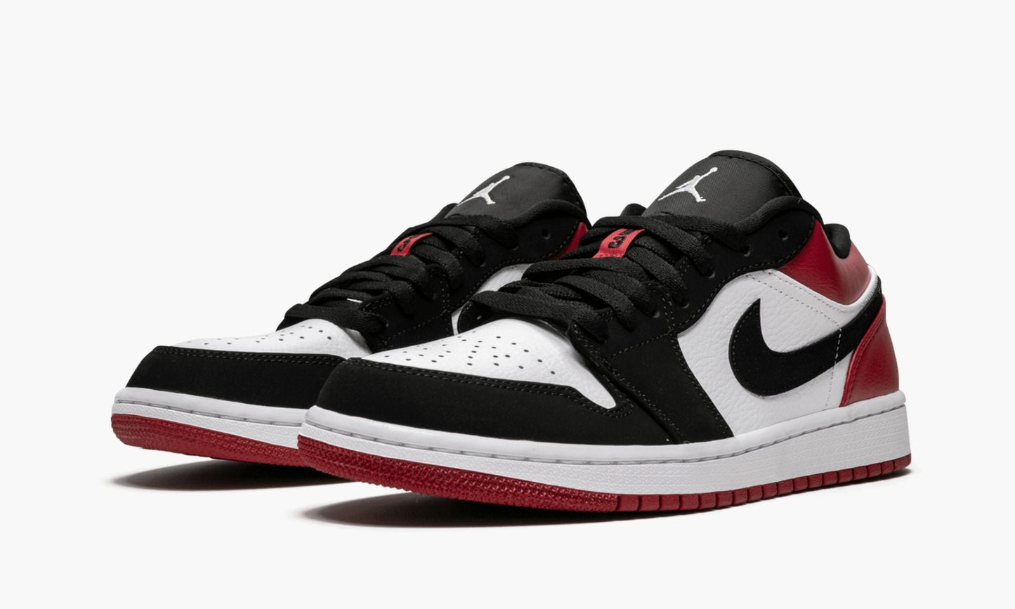 Air Jordan 1 Low Black Toe Sneakers - Heritage Edition | Street Style