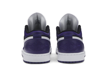 Air Jordan 1 Low Court Purple Sneakers - Modern Classic