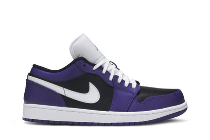 Air Jordan 1 Low Court Purple Sneakers - Modern Classic
