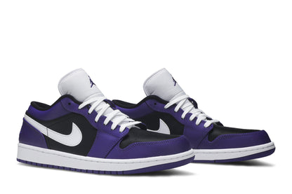 Air Jordan 1 Low Court Purple Sneakers - Modern Classic