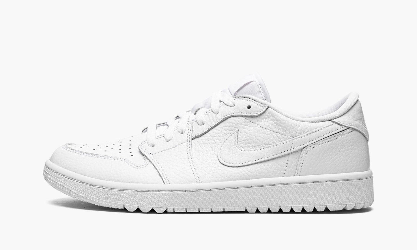 Air Jordan 1 Low Golf “Triple White” Sneakers - Streetwear Essential