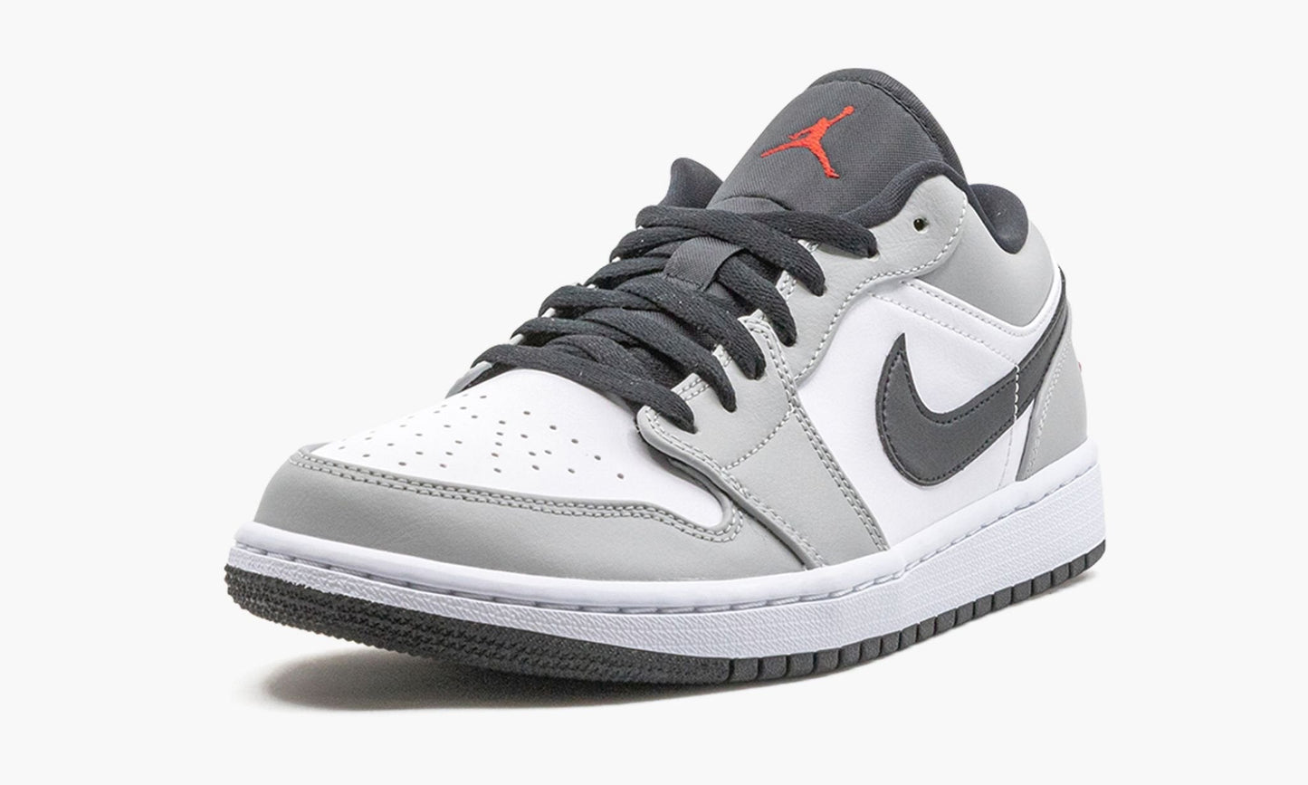 Air Jordan 1 Low Light Smoke Grey Sneakers - Cushioned Stride