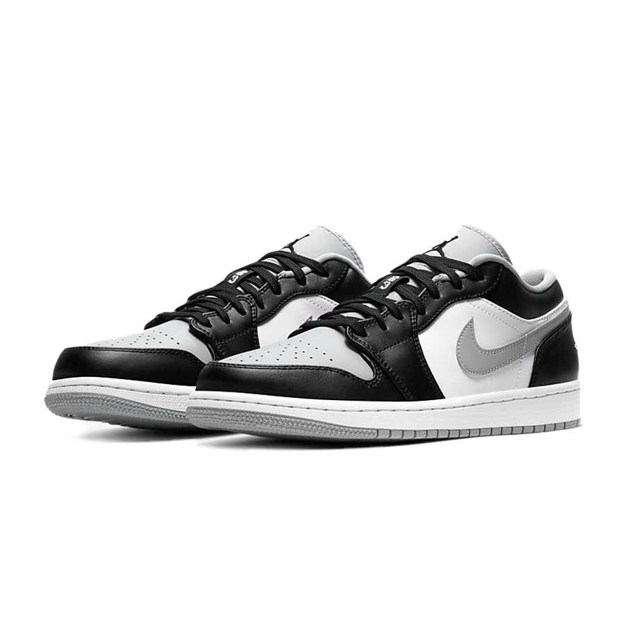 Air Jordan 1 Low Light Smoke Grey Sneakers - Vintage Inspired