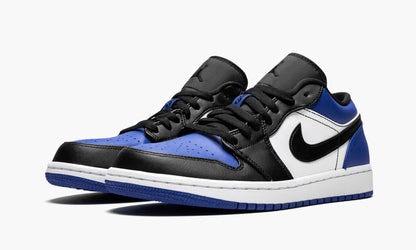 Air Jordan 1 Low Royal Toe Sneakers - OG Colorway | On-Feet Fire