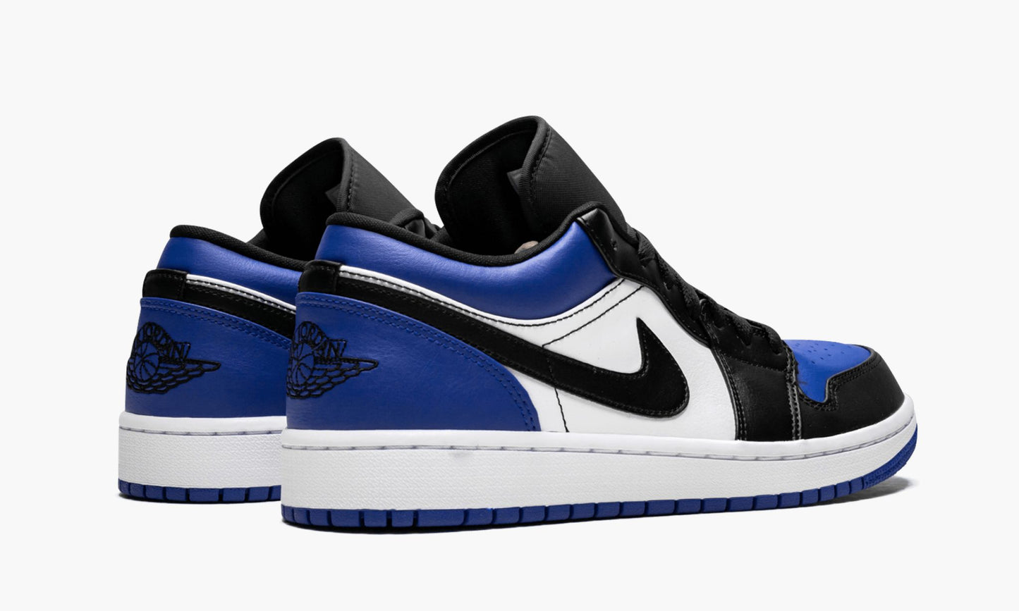 Air Jordan 1 Low Royal Toe Sneakers - OG Colorway | On-Feet Fire
